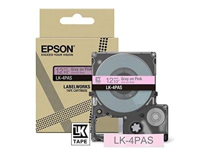 Epson LK-4PAS Grijs, Roze Epson LK-4PAS Grijs, Roze