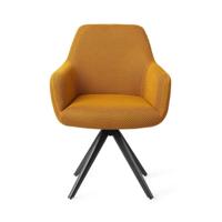 Jesper Home Eetkamerstoel 'Hiroo' Draaibaar, Turn Black, kleur Groovy Garam - thumbnail
