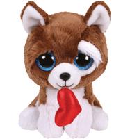Ty Beanie Buddy Smootches Heart Dog 24cm - thumbnail