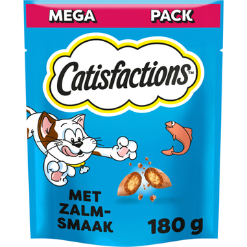 Catisfactions kattensnack Maxi Pack zalm 180g