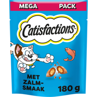 Catisfactions kattensnack Maxi Pack zalm 180g - thumbnail