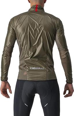 Castelli Aria shell fietsjack bruin heren XL Castelli Aria shell fietsjack bruin heren XL