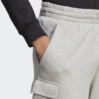 Sportbroek Adidas Essentials French Terry Cargo Grijs - Maat: L - thumbnail