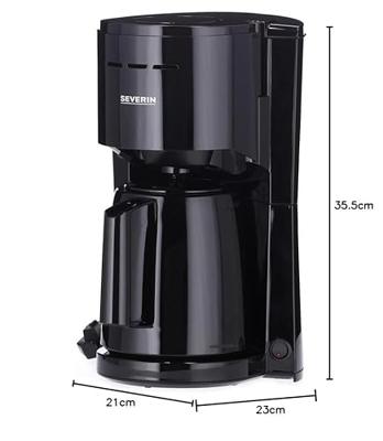 Severin Koffiezetapparaat KA 9306 Zwart - thumbnail