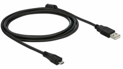Delock 82335 Kabel USB2.0 -A male naar USB- micro B male 2m