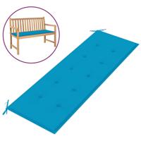 VidaXL Tuinbankkussen 150x50x3 cm oxford stof blauw - thumbnail