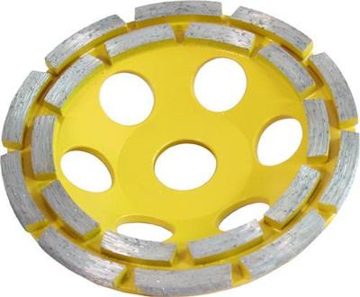 Van Voorden Diamantkomsteen metro 125x22.2mm dubbele rij