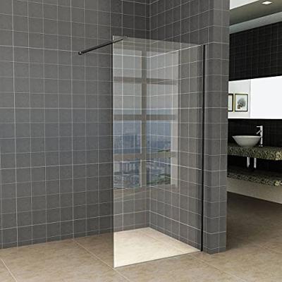 Inloopdouche Wiesbaden Slim Helder Glas 140x200 cm 8mm NANO Coating Inloopdouche Wiesbaden Slim Helder Glas 140x200 cm 8mm NANO Coating