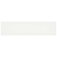 Tuintafel 400x100x73 cm poly rattan wit - thumbnail