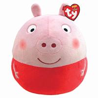 TY squish a boo knuffelkussen peppa pig peppa 31 cm - thumbnail