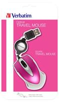 Go Mini Optical Travel Mouse - Muis - rechts- en linkshandig - optisch - 3 knoppen - met bekabeling - USB - thumbnail