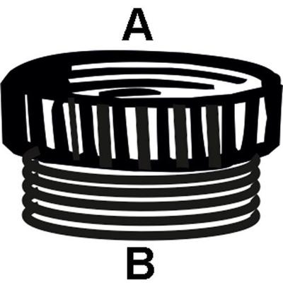 Cornat messing/ch verloopstuk vm m22x1/2 - tec386305