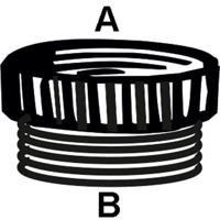 Cornat messing/ch verloopstuk vm m22x1/2 - tec386305 - thumbnail