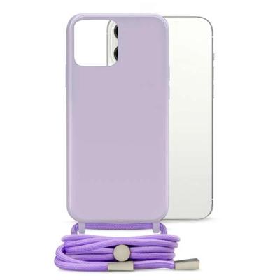 Mobilize Lanyard Gelly Case for Apple iPhone 13 Pro Max Pastel Purple Mobilize Lanyard Gelly Case for Apple iPhone 13 Pro Max Pastel Purple