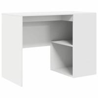 Hoekbureau met lade 2 pcs Wit 102 x 50 x 75 cm Bewerkt hout - thumbnail