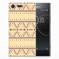 Sony Xperia XZ Premium TPU bumper Aztec Yellow - thumbnail