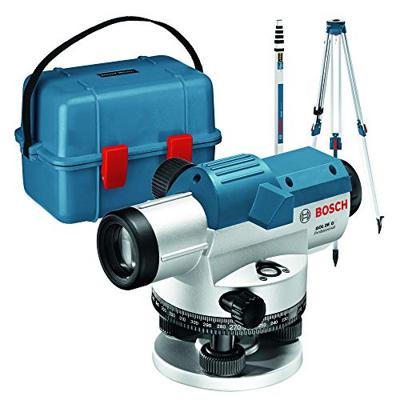 Bosch Blauw GOL 26 G Professional optisch nivelleertoestel | incl. BT 160 tripod en GR 500 meetlat 0601068003