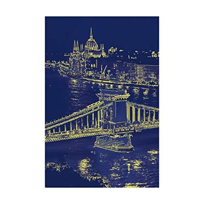 DinoToys Dino puzzel - glow in the dark kasteel in praag - 1000 stukjes