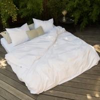 Snurk White FLANEL dekbedovertrek - thumbnail