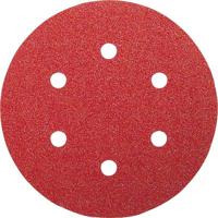 Bosch Accessoires Schuurblad Ø150 mm | G180 | WP | 6 Gaten | Velc | 5 stuks - 2609256A33 - thumbnail