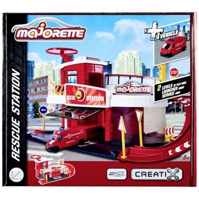 Majorette Hulpdienstvoertuig Kant-en-klaar model Parkeergarage (model)