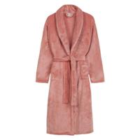 Good Morning Badjas, Roze - (XL/XXL) - Polyvelvet - thumbnail