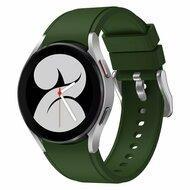 Samsung Galaxy watch 7 / Galaxy Watch FE - 40mm & 44mm - Siliconen sportband - Groen Samsung Galaxy watch 7 / Galaxy Watch FE - 40mm & 44mm - Siliconen sportband - Groen