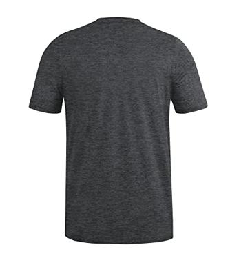 JAKO 6129 T-Shirt Premium Basics - Antraciet Gemeleerd - XL