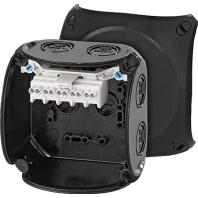 Hensel 62000048 Verdeeldoos Halogeenvrij, Verzegelbaar, Weerbestendig (l x b) 104 mm x 104 mm 1 stuk(s) - thumbnail