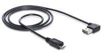 DeLOCK EASY-USB-A 2.0 90° > Micro-USB-B kabel - thumbnail