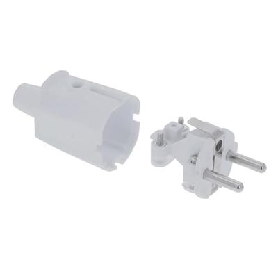AS Schwabe 62221 Stekker met randaarde PVC 230 V Wit IP20