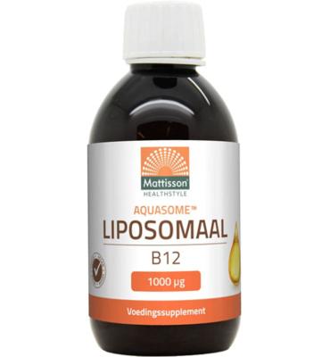 Mattisson Healthstyle Mattisson Healthstyle Aquasome Liposomaal Vitamine B12 1000mcg (250ml)