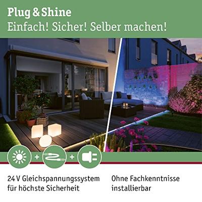Paulmann 94575 Verlichtingssysteem Plug&Shine 16 W Warmwit Zwart