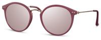 CWI zonnebril ovaal dames cat. 3 roze/zilver - thumbnail