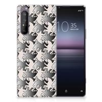 Sony Xperia 1 II TPU Hoesje Salamander Grey - thumbnail