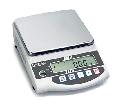 Kern EW 6200-2NM Precisie weegschaal Weegbereik (max.) 6.2 kg Resolutie 0.01 g werkt op het lichtnet, werkt op een accu Zilver