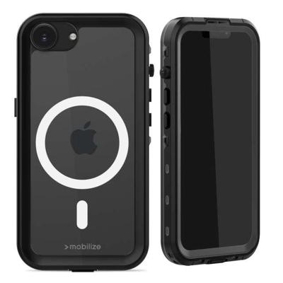 Mobilize MagSafe Compatible Waterproof Case Apple iPhone 16e/17e Clear/Black