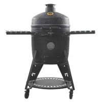 GRLLR Ember PRO 23 Charocal Black Kamado BBQ Mat Zwart - thumbnail
