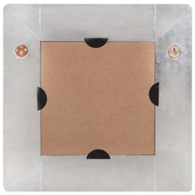 VidaXL Spiegel luchtvaartstijl 50x50 cm metaal