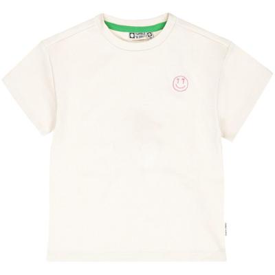 Tumble & Dry zomer t-shirt meisjes - parel wit - Menton