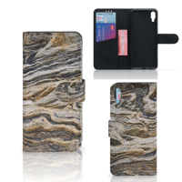 Sony Xperia L3 Bookcase Steen - thumbnail