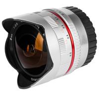 Samyang 8mm f/2.8 Fisheye II Canon EF-M zilver - thumbnail
