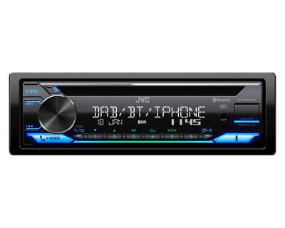 JVC KD-DB922BT Autoradio enkel DIN DAB+ tuner, Aansluiting voor stuurbediening, Bluetooth handsfree JVC KD-DB922BT Autoradio enkel DIN DAB+ tuner, Aansluiting voor stuurbediening, Bluetooth handsfree
