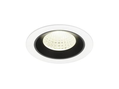 SLV InbouwspotNuminos M wit/zwart 4000K - 55gr - 1009646