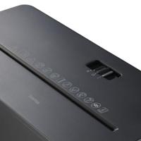 Hama Safe X40-B Papierversnipperaar 4 vellen 4 x 33 mm P-4 8 l Ook geschikt voor Creditcards - thumbnail