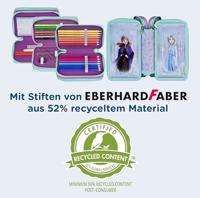 Undercover 3-vaks gevulde etui disney frozen - thumbnail