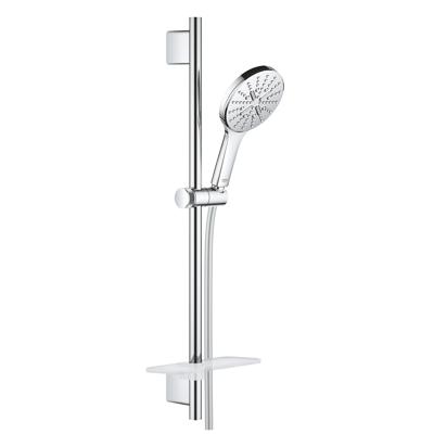 Grohe Rainshower Smartactive 130 glijstangset met 3 straalsoorten chroom Grohe Rainshower Smartactive 130 glijstangset met 3 straalsoorten chroom