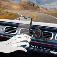 LogiLink AA0167 Telefoonhouder voor in de auto 360° draaibaar, Magneetbevestiging Bevestigingswijze (auto): Ventilatierooster - thumbnail
