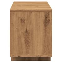 Tv-meubel 120x30x40,5 cm bewerkt hout artisanaal eikenkleurig - thumbnail
