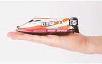 Invento Mini Race Boat Red RC boot voor beginners RTR 140 mm - thumbnail